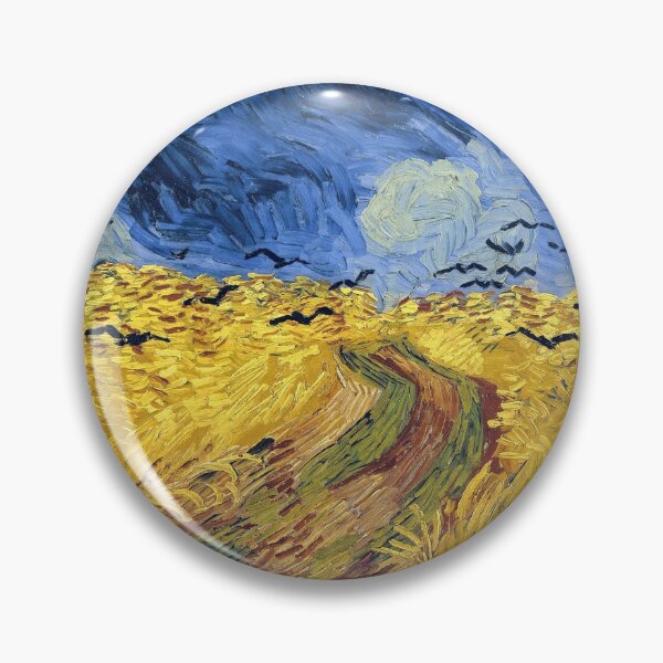 Item preview, Vincent Van Gogh Wheatfield with Crows designed and sold by fourretout.