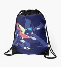 Mochila saco Greninja con kanji de agua
