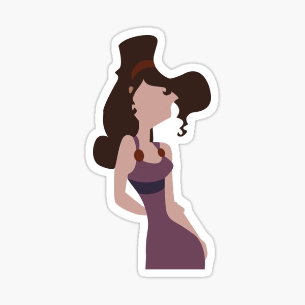 Minimalist Megara Sticker