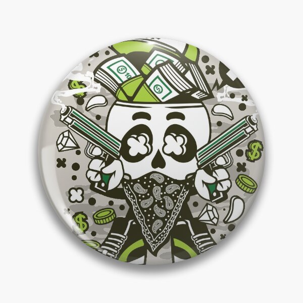 Item preview, Skull Gangster designed and sold by Nickelparis.