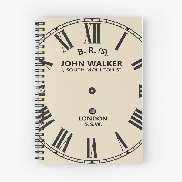 Item preview, John Walker Railway Clock designed and sold by vastasquoheem.