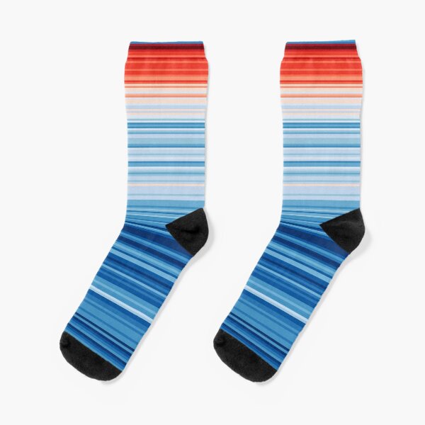 Climate Change Stripes Socks