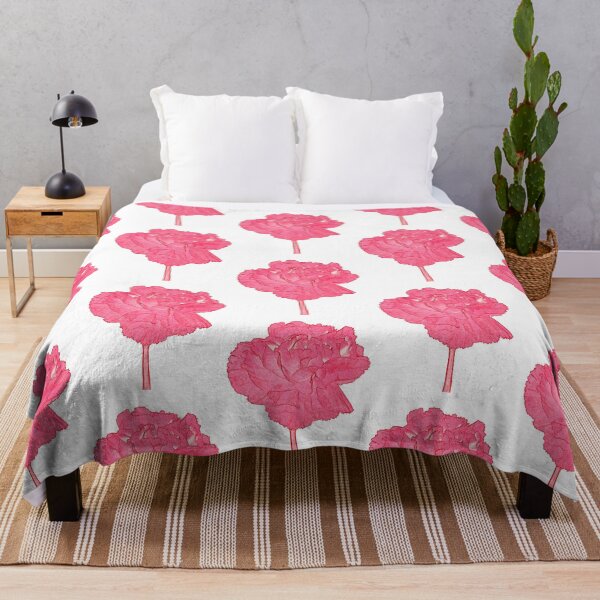 Item preview, Red Carnation ink and watercolour style pop art designed and sold by Latch Farm  Studios.
