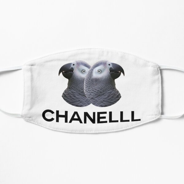 Chanel loro meme Mascarilla plana