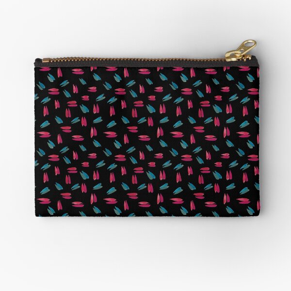 Estampado abstracto de pinceladas pares Bolsos de mano