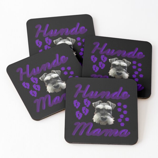 Item preview, Hundemama Schnauzer Purple designed and sold by JWDesigns777.