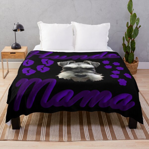 Item preview, Hundemama Schnauzer Purple designed and sold by JWDesigns777.