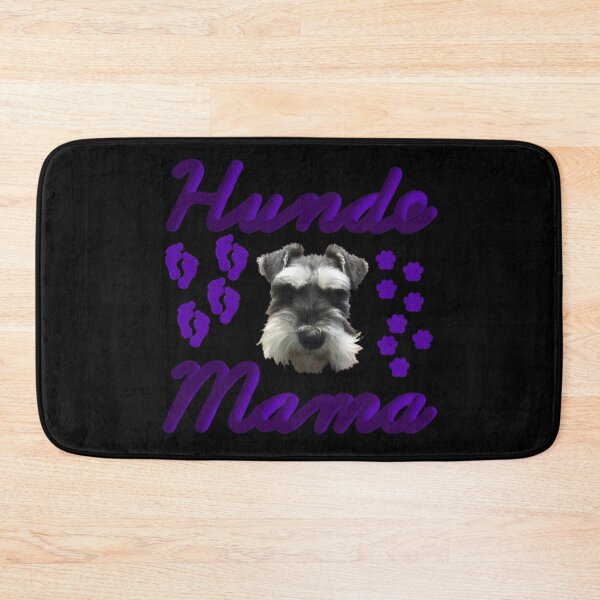 Item preview, Hundemama Schnauzer Purple designed and sold by JWDesigns777.