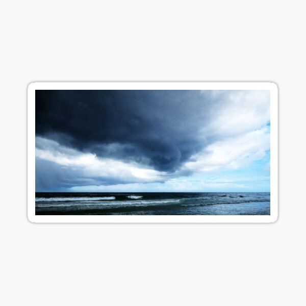 Item preview, Stormy - Gray Clouds by Sharon Cummings - Beach Art designed and sold by Sharon Cummings Art.