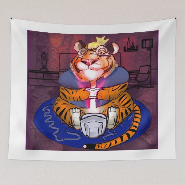 Item preview, Tiger King Gamer designed and sold by Cherylgrayum.