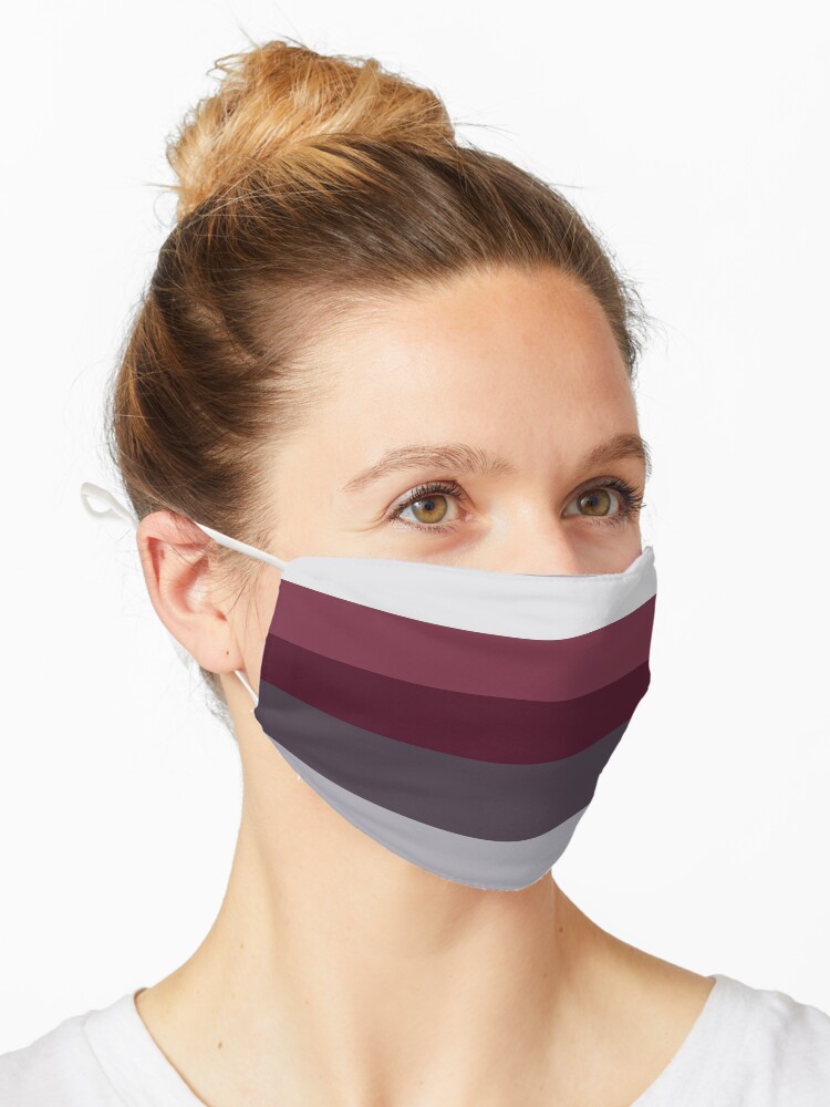 Preppy Trendy Winter Colors Ombre Grey Burgundy red plum stripes