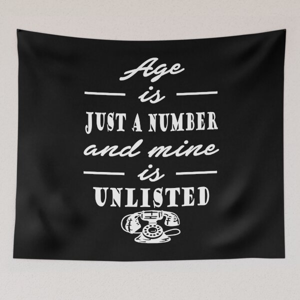 Item preview, Age is just a number and mine is unlisted designed and sold by rodmendonca.