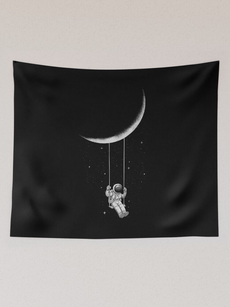 Thumbnail 2 of 3, Tapestry, Moon Swing designed and sold by carbine.