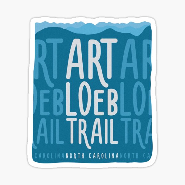 Art Loeb Trail - North Carolina, USA Sticker