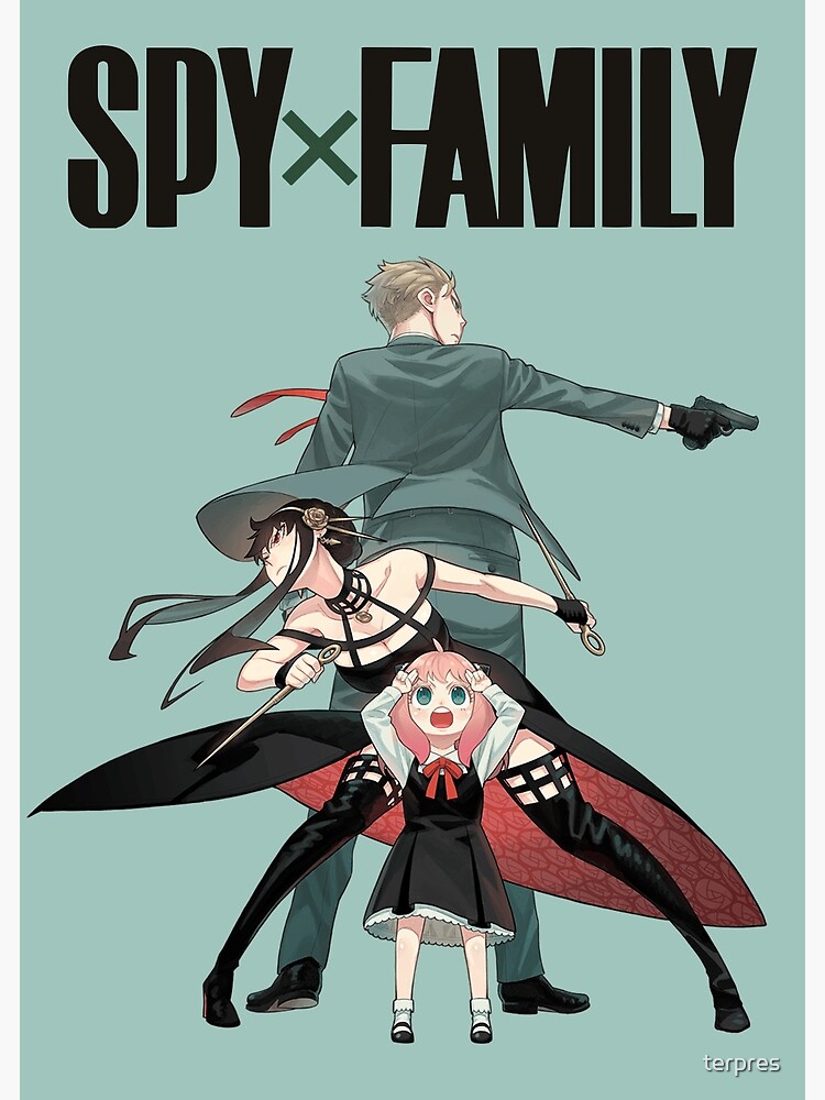 "Spy x Family" Poster by terpres | Redbubble