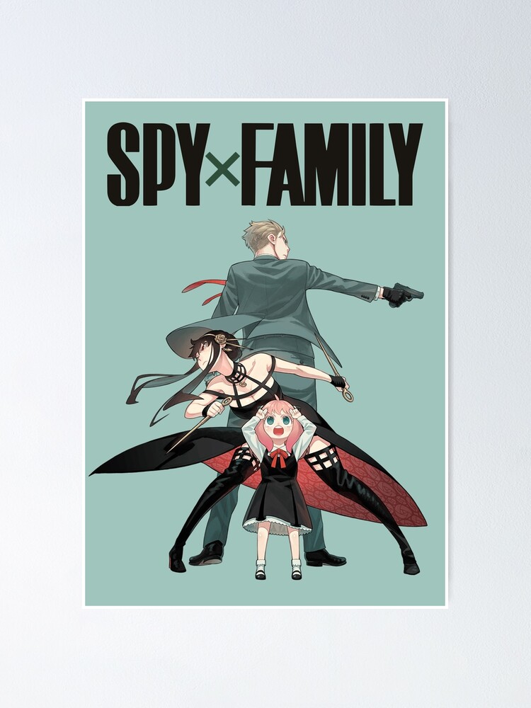 "Spy x Family" Poster by terpres | Redbubble