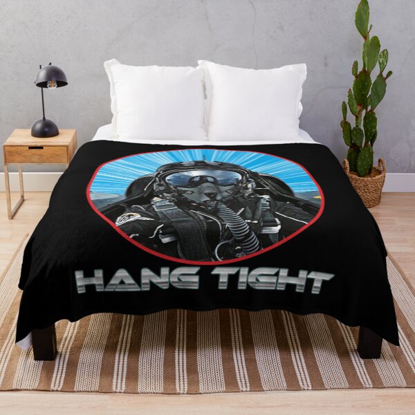 Item preview, Fighter Pilot - Hang Tight designed and sold by RedBubbleBoom.