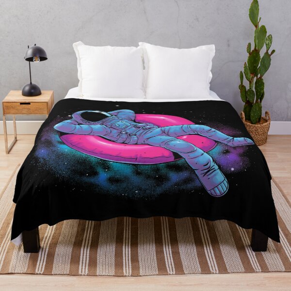 Floating dream Throw Blanket