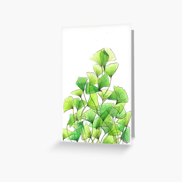 The Neighborhood Ginko Tree Greeting Card