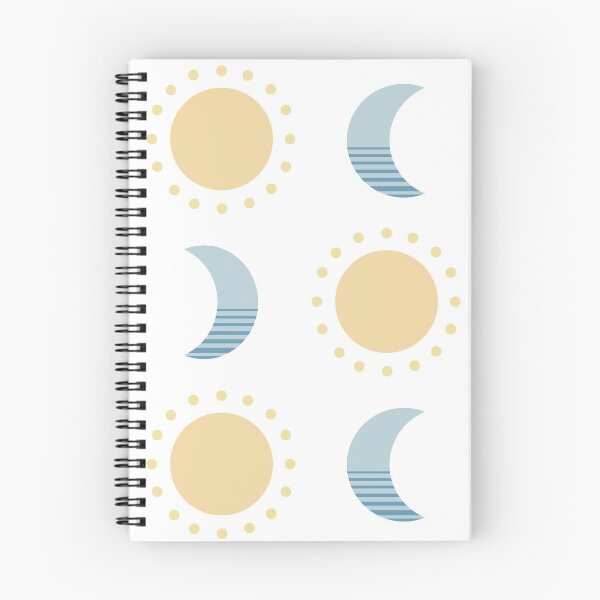 Item preview, retro sun and moon designed and sold by Abby Busis.