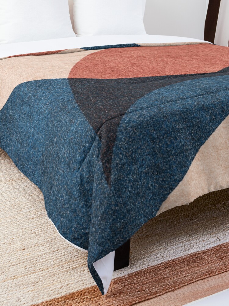 Alternate view of ABSTRACT ALPHABET / Gothic A Comforter
