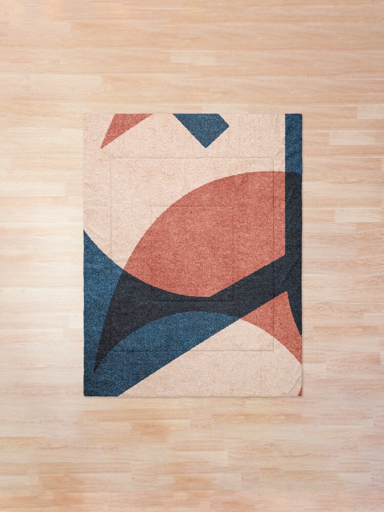 Alternate view of ABSTRACT ALPHABET / Gothic A Comforter