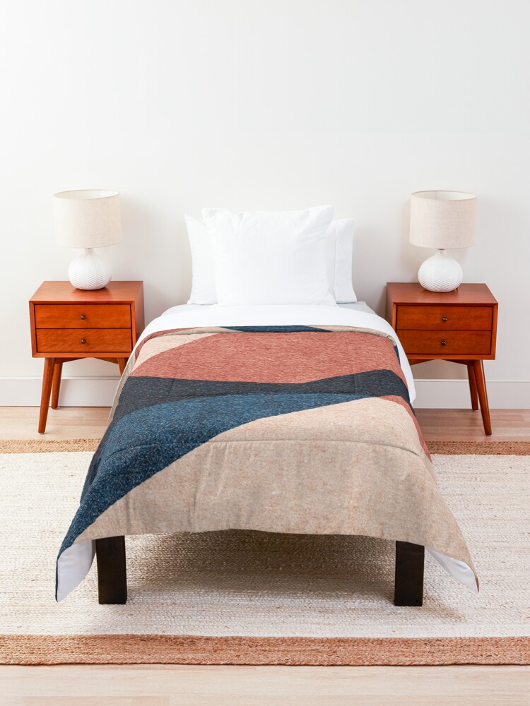 Alternate view of ABSTRACT ALPHABET / Gothic A Comforter