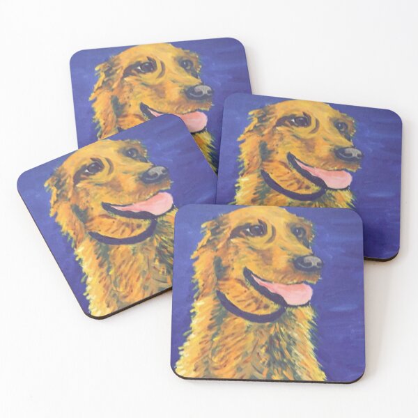 Item preview, Golden Retriever Painting  designed and sold by ErinSpurrier.