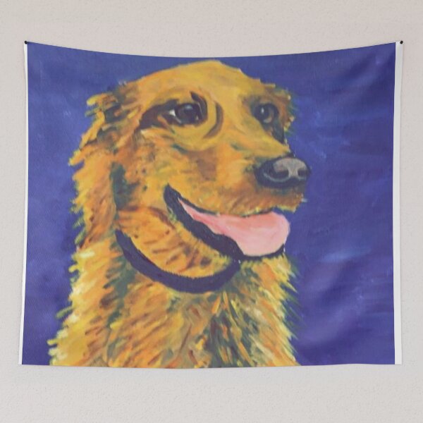 Item preview, Golden Retriever Painting  designed and sold by ErinSpurrier.