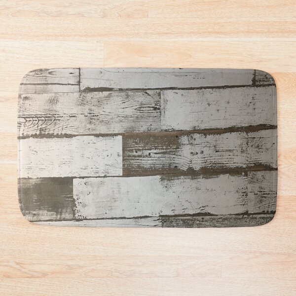 Item preview, beachy shabby chic french country white barn wood designed and sold by LEILA ART SPACE.
