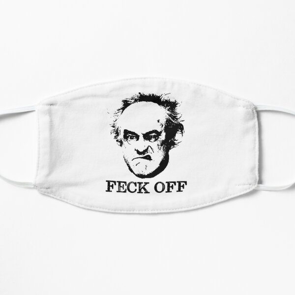 Father Jack Feck Off, Monochrome Portrait Mask