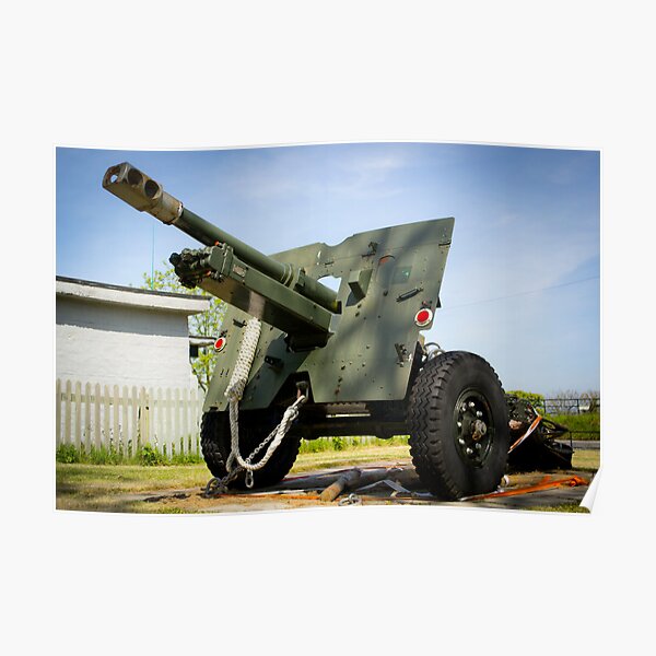 Ordnance QF 25 pounder Poster