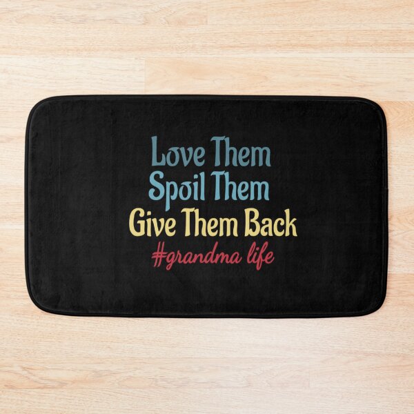 Item preview, Love them spoil them give them back : grandma grandmother gift for grandma funny granda best gift for grandma vintage style idea design designed and sold by Chamssou.