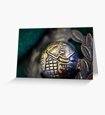 Globe and Laurel Greeting Card