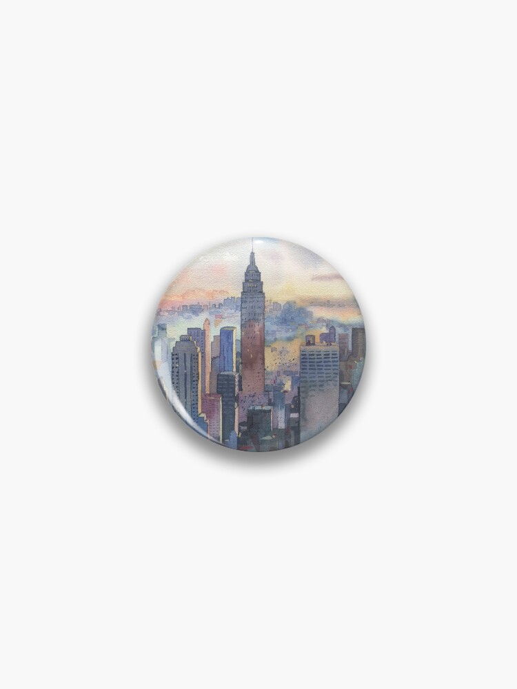 Thumbnail 1 of 3, Pin, New York designed and sold by EMMARE.