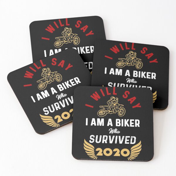 Item preview, I will say i am a biker who survived 2020 designed and sold by bumperapparels.