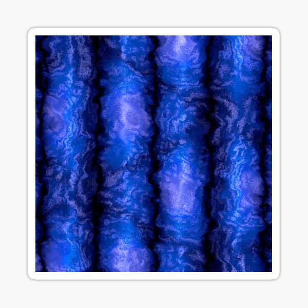 Azure Tapestries 4 Sticker