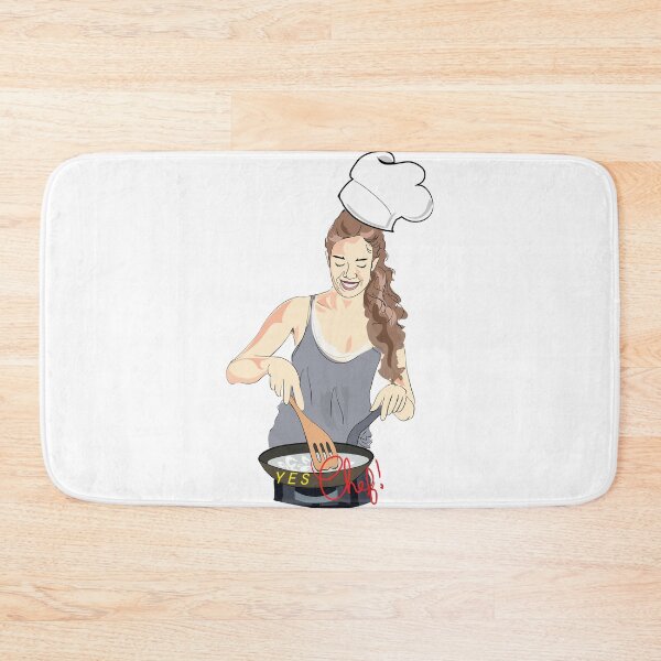Item preview, yes chef ! t-shirt | female chef t-shirt   designed and sold by KARTICK DUTTA.