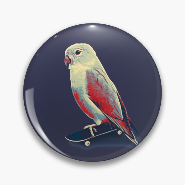 Item preview, Skating Bird skates away - Cartoon Style Special Edition designed and sold by Slicki.