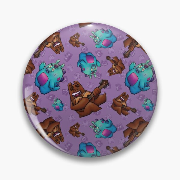 Item preview, Sticker and Bear Pattern designed and sold by StickerMonster & The_Jadles.