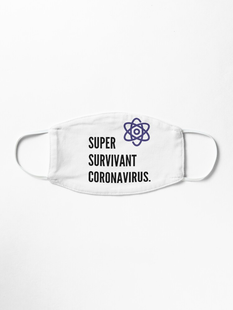 Super Survivor Coronavirus Mask By Bamara976 Redbubble