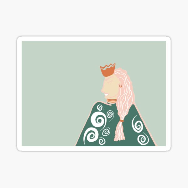 The Badass Queen Sticker