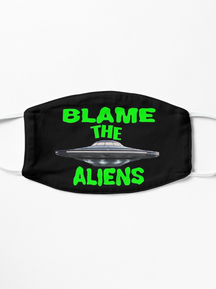 Alternate view of Blame The Aliens Design Mask