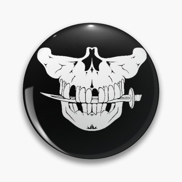 Item preview, Skeleton Skull Pirate Face Graphic designed and sold by SpookshowDesign.