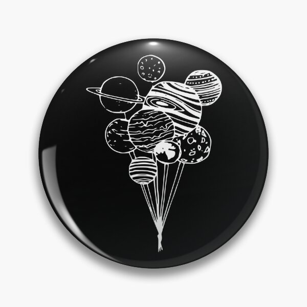 Aperçu de l'œuvre Ballons planètes créée et vendue par TShirtsByMs.
