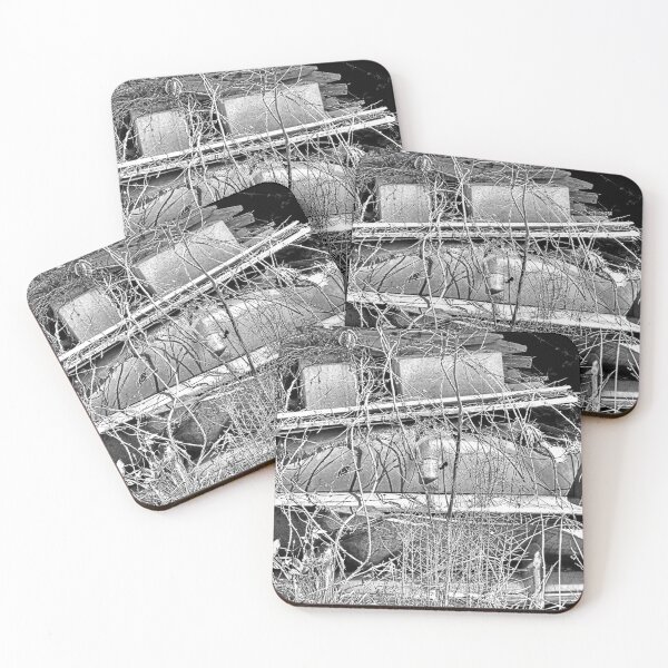 Item preview, Rusty Barn Find Black And White designed and sold by LisaWootenPhoto.