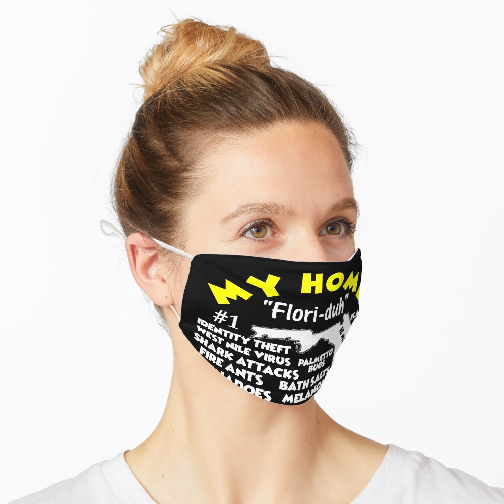 My Home - Florida T-Shirt T-Shirt Design Mask
