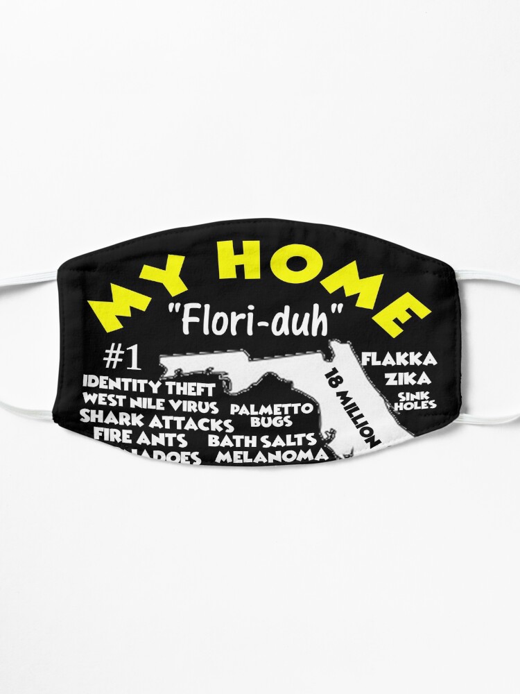 Alternate view of My Home - Florida T-Shirt T-Shirt Design Mask