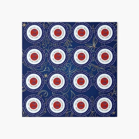 Mods Paisley Art Board Print