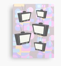 Retro TV Canvas Print